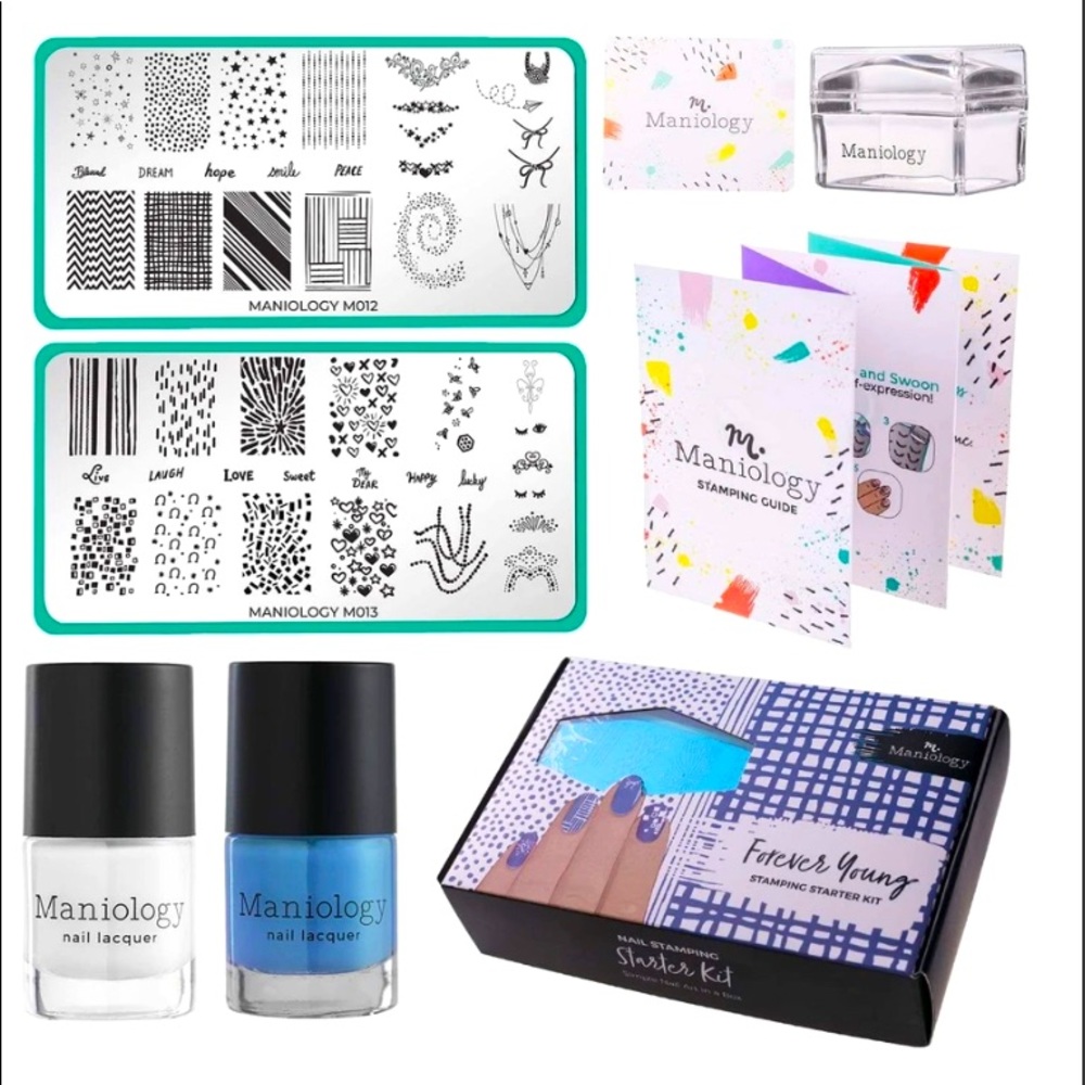 NWT Maniology Nail Stamping Kit